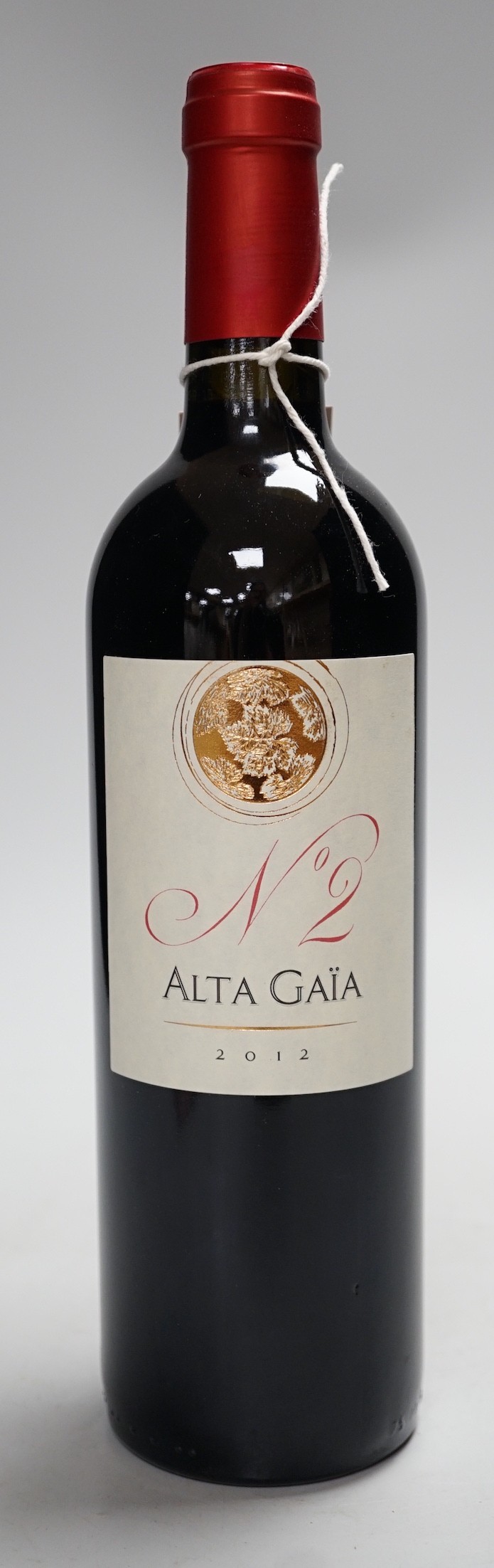 Six bottles of Chateau Alta Gaia, 2012 and six bottles of Alta Gaia Le No.2, 2012